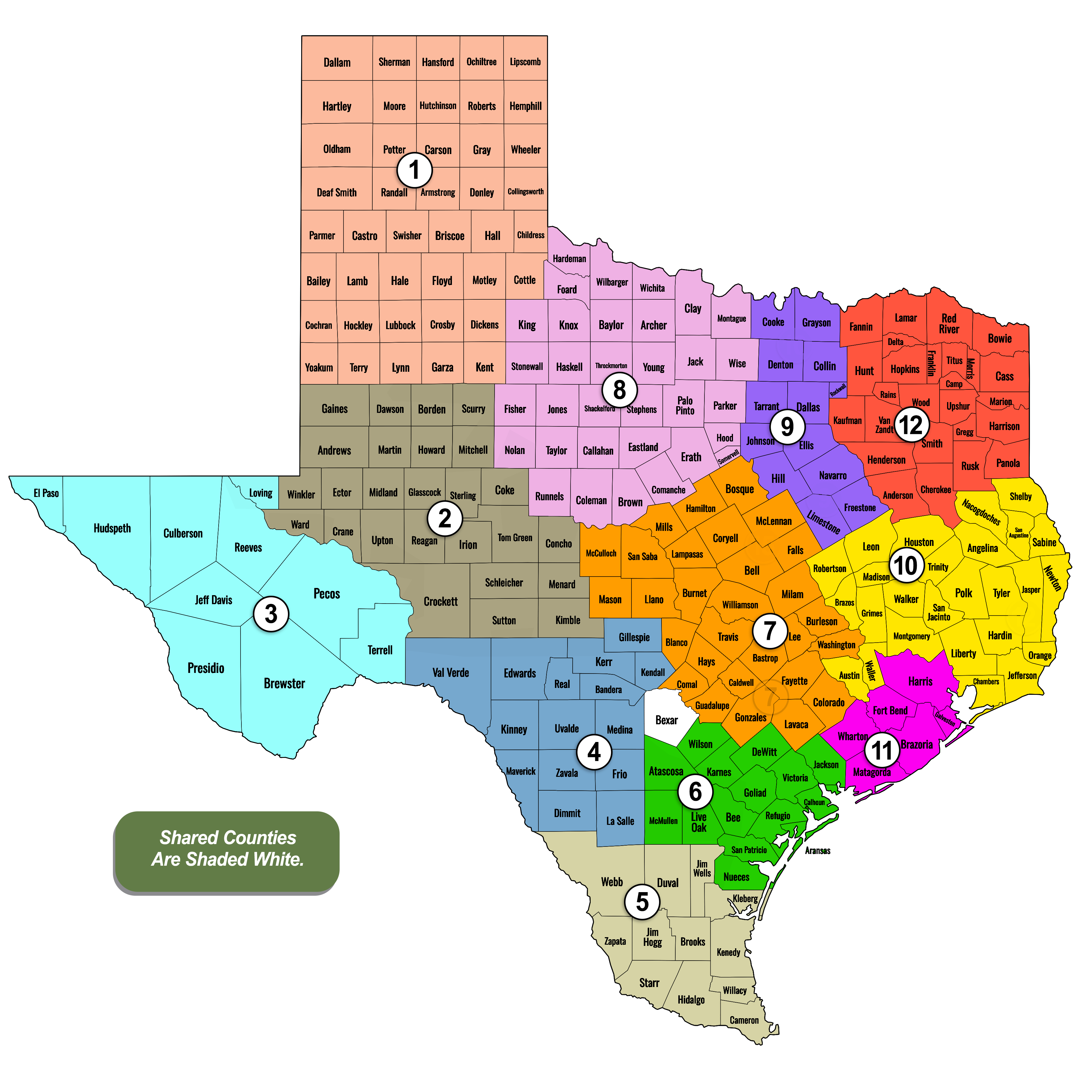 Provider Relations Territories Map